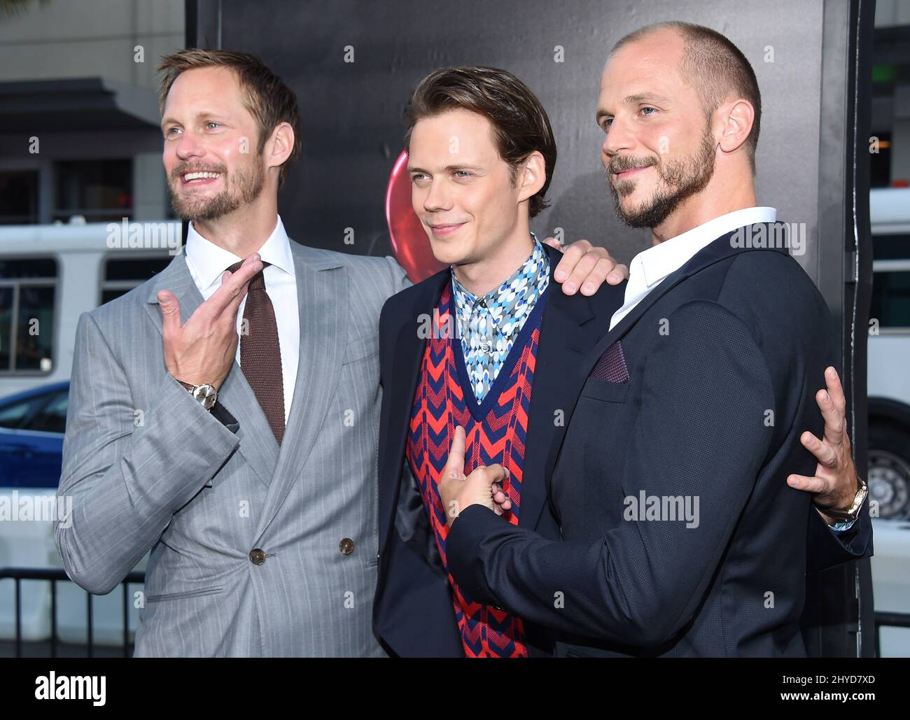 Alexander Skarsgard, Bill Skarsgard and Gustaf Skarsgard