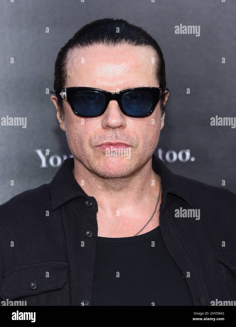 Ian Astbury attending the It world premiere held at the TCL Chinese Theatre in Los Angeles Stock Photo