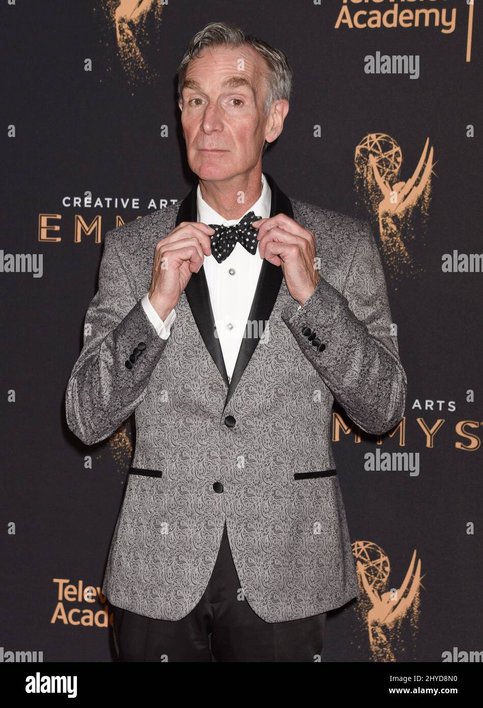Bill Nye attending the 2017 Creative Arts Emmys - Day One in Los Angeles Stock Photo