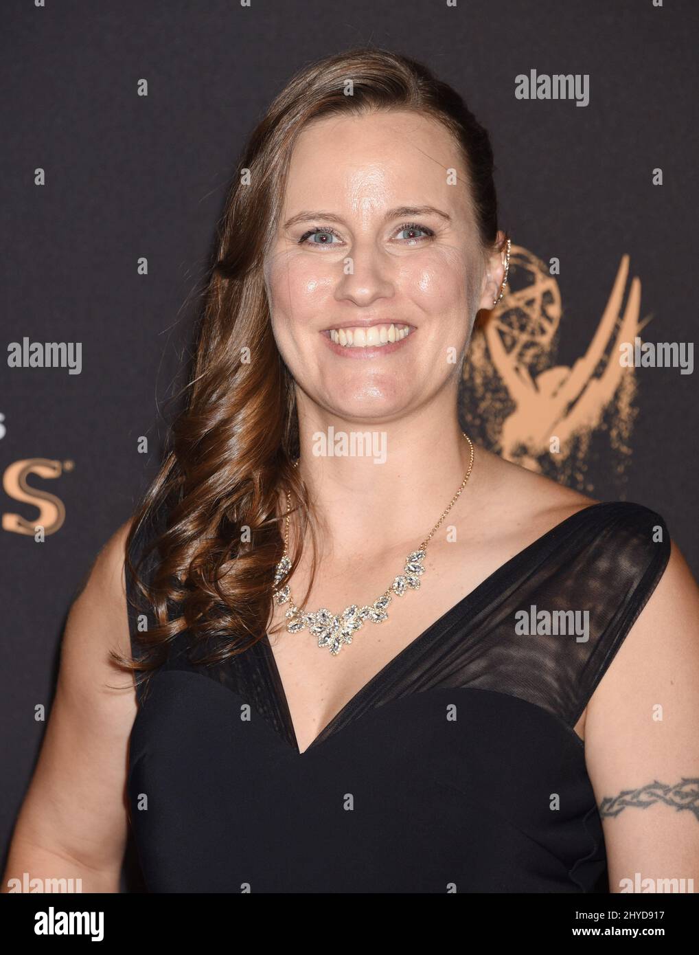 Tanya Noll attending the 2017 Creative Arts Emmys - Day One in Los Angeles Stock Photo