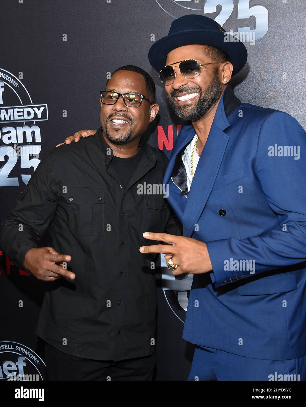 Martin Lawrence and Mike Epps attending Netflix presents Russell