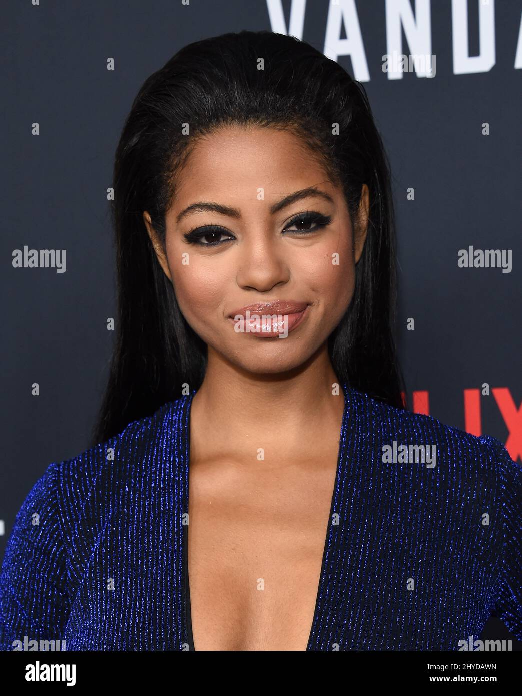 Camille Hyde attending the screening of 'American Vandal' in Los