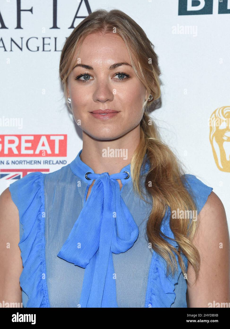 Yvonne Strahovski arriving for the BAFTA TV Tea Party 2017 held at the