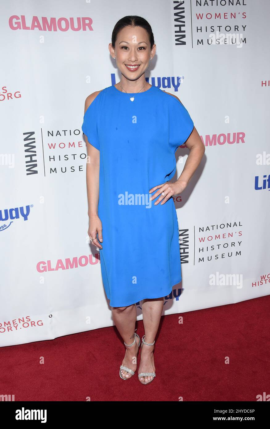 Nicole Bilderback arriving for Women Making History 2017 held at the