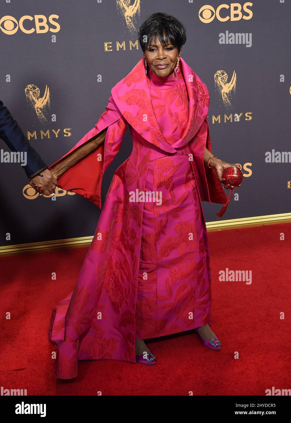 Cicely Tyson attending the 69th Emmy Awards held at the Microsoft Theatre L.A. Live Stock Photo