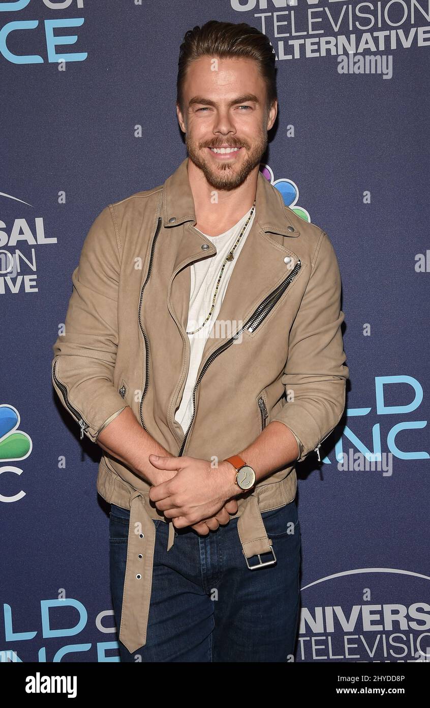 Derek Hough attending the World of Dance Celebration held at Delilah