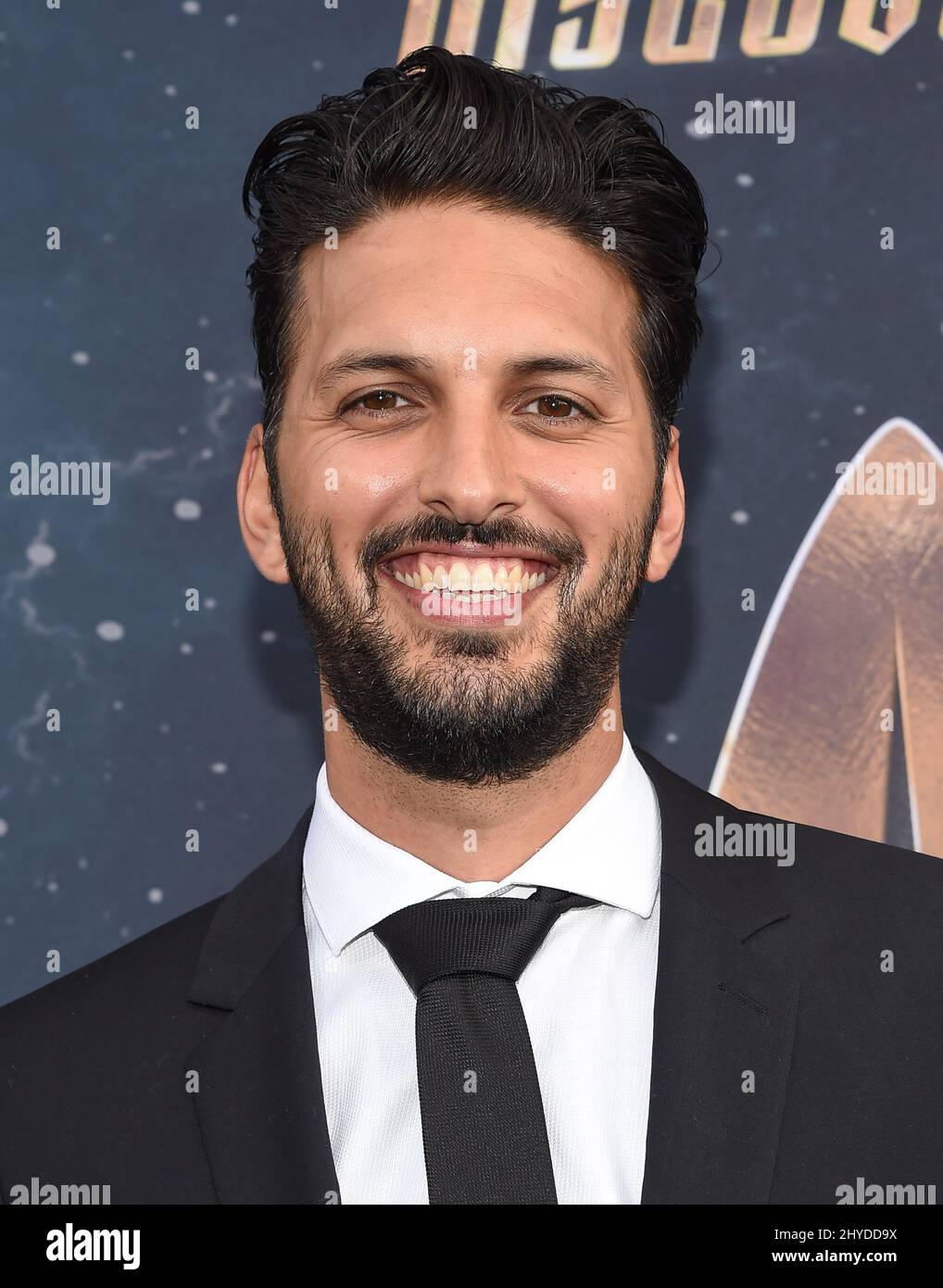 Shazad Latif attending the 'Star Trek: Discovery' Premiere held at the Cinerama Dome Hollywood Stock Photo