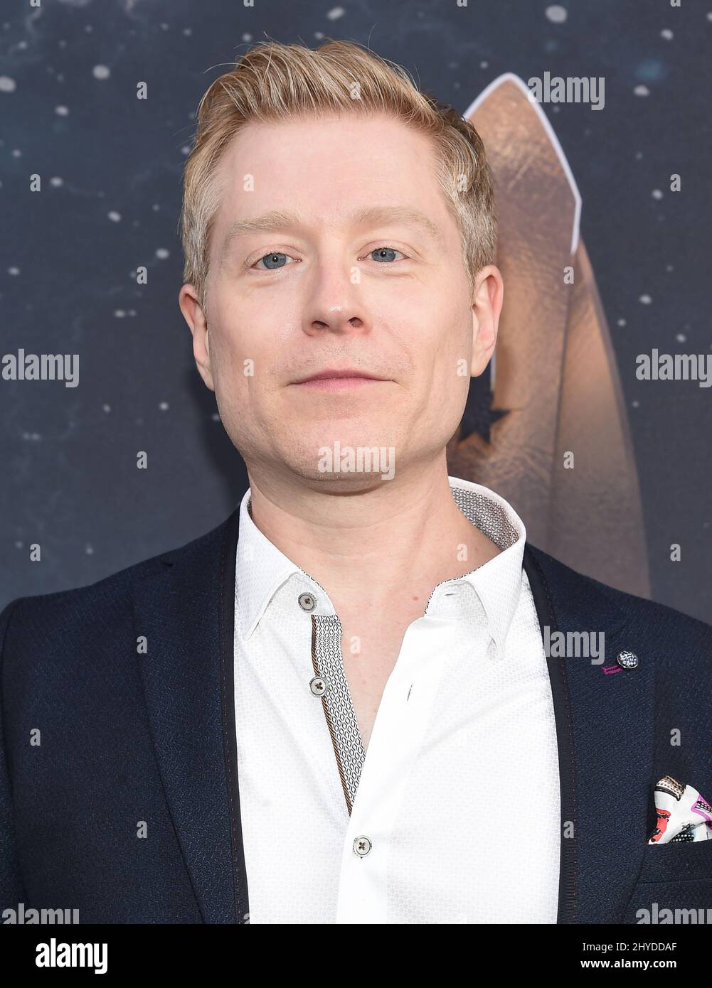 Anthony Rapp attending the 'Star Trek: Discovery' Premiere held at the Cinerama Dome Hollywood Stock Photo