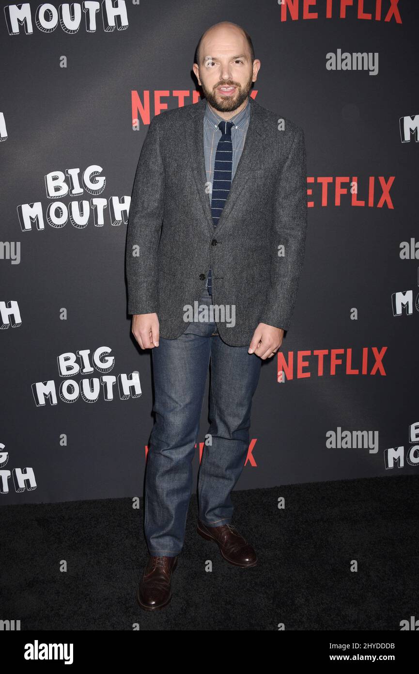 paul scheer big mouth premiere party held at the line hotel 2HYDDDB