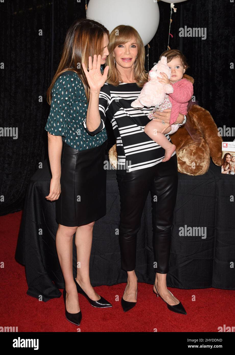 Jaclyn Smith, Spencer Richmond Kranz and Bea Kranz at her 'Spencer by