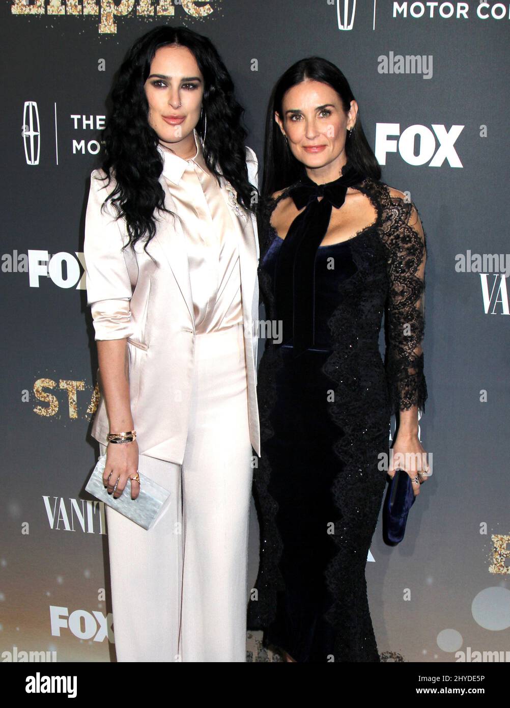 Rumer Willis & Demi Moore attending the 'Empire' & 'Star' Premiere