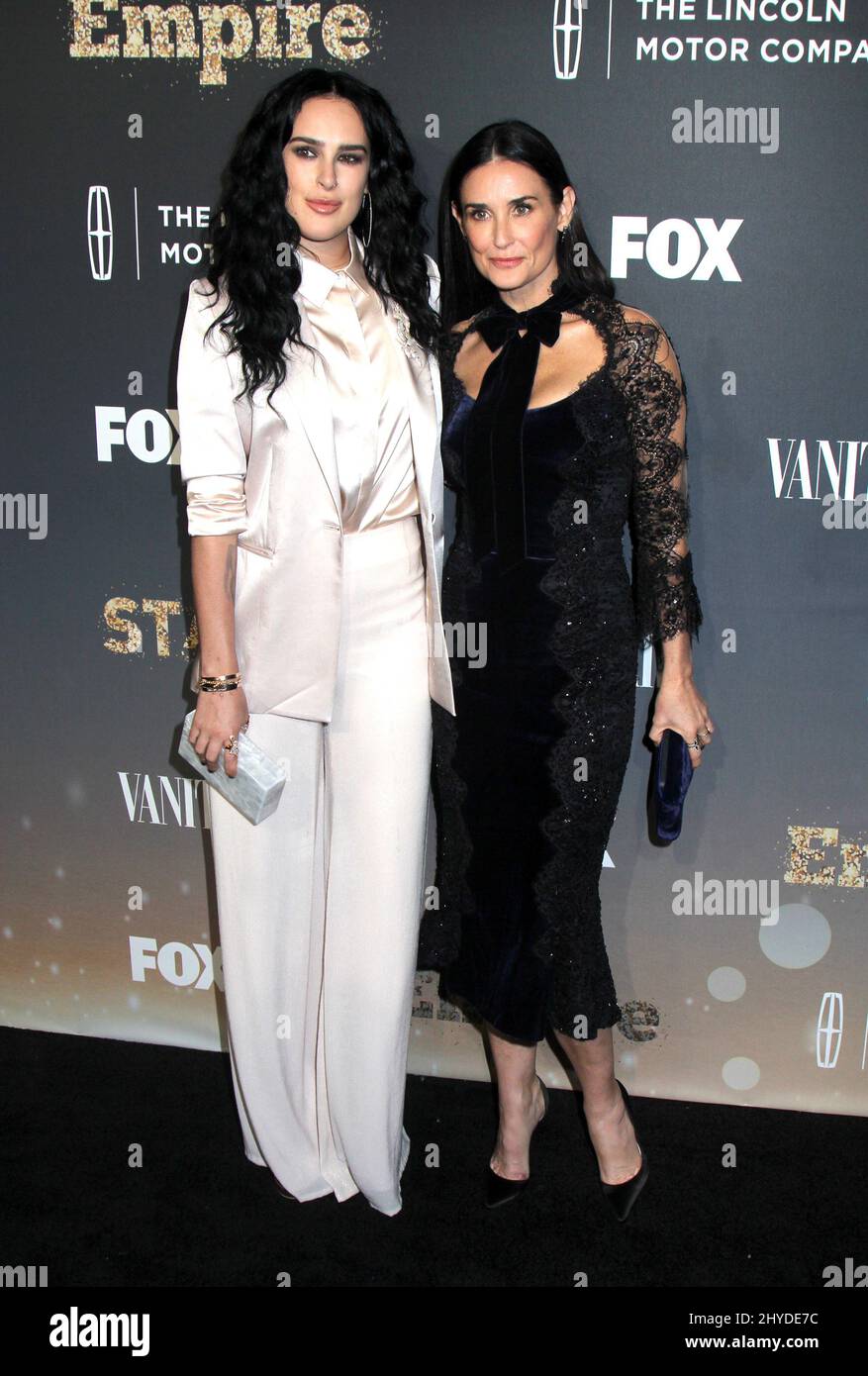 Rumer Willis & Demi Moore attending the 'Empire' & 'Star' Premiere