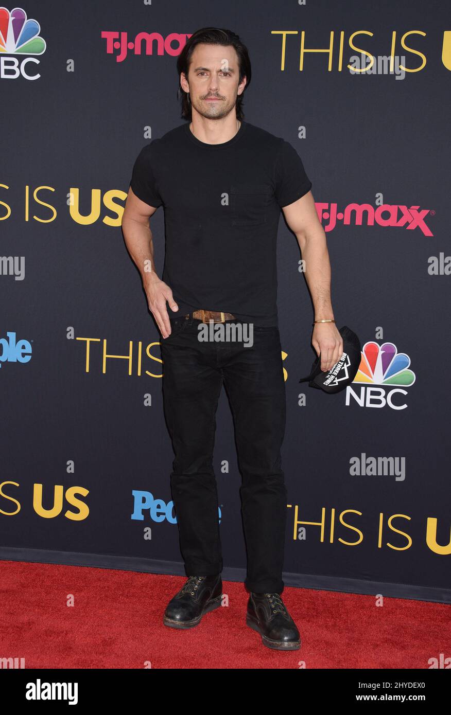 Milo ventimiglia attending the this is us season 2 premiere held at the