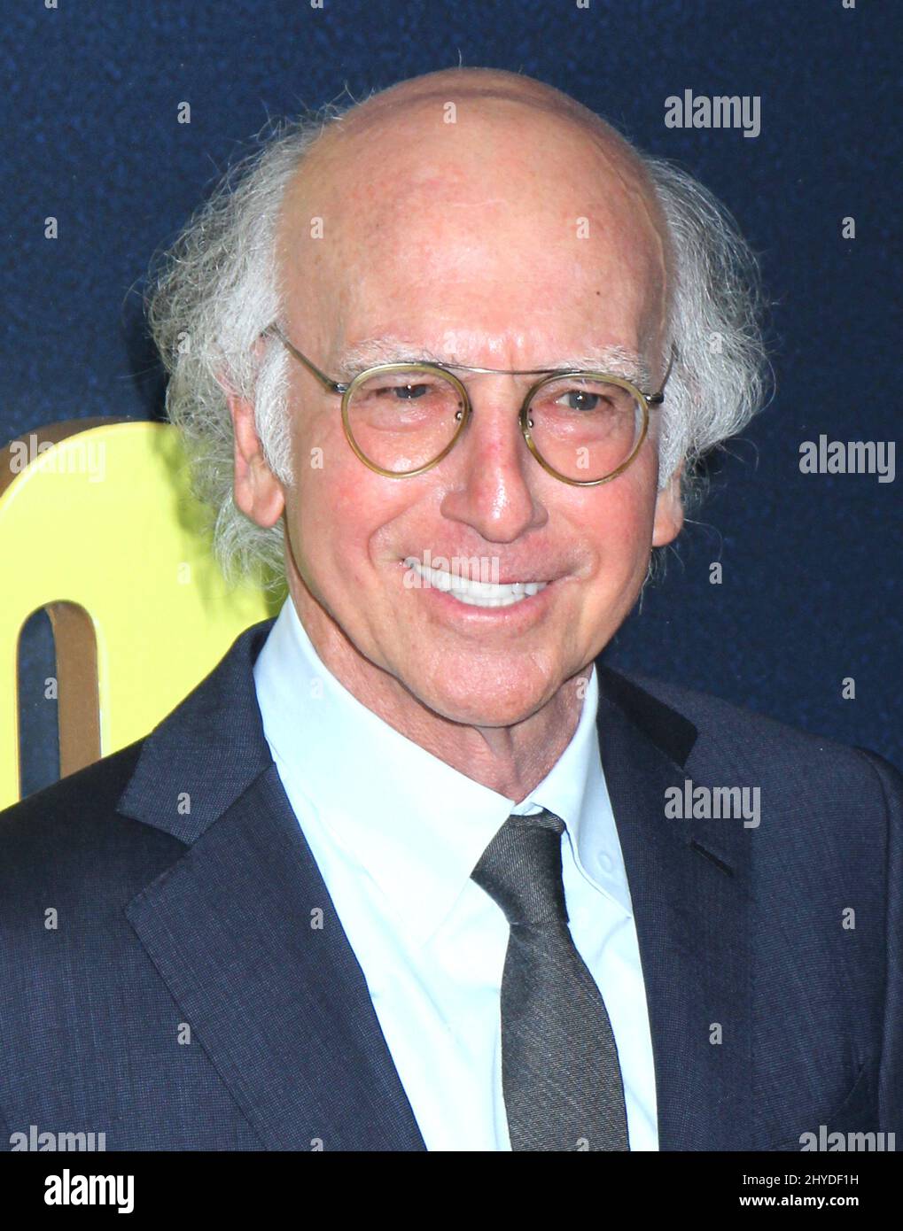 Larry David attending 'Curb Your Enthusiasm' Season 9 Premiere Held at the SVA Theater on September 27, 2017 Stock Photo