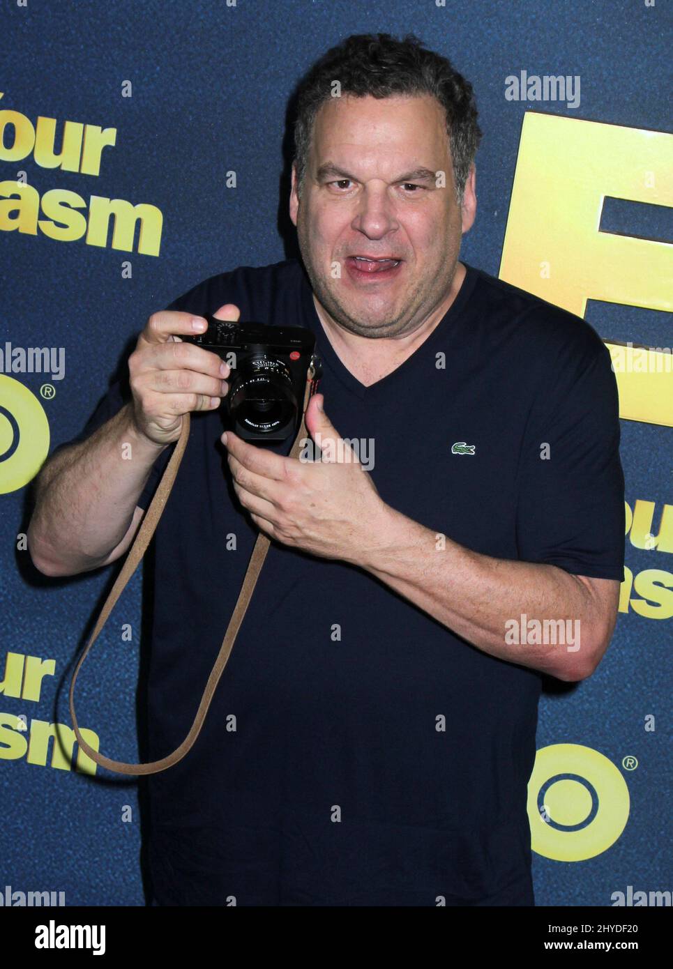 Jeff Garlin attending 'Curb Your Enthusiasm' Season 9 Premiere Held at the SVA Theater on September 27, 2017 Stock Photo
