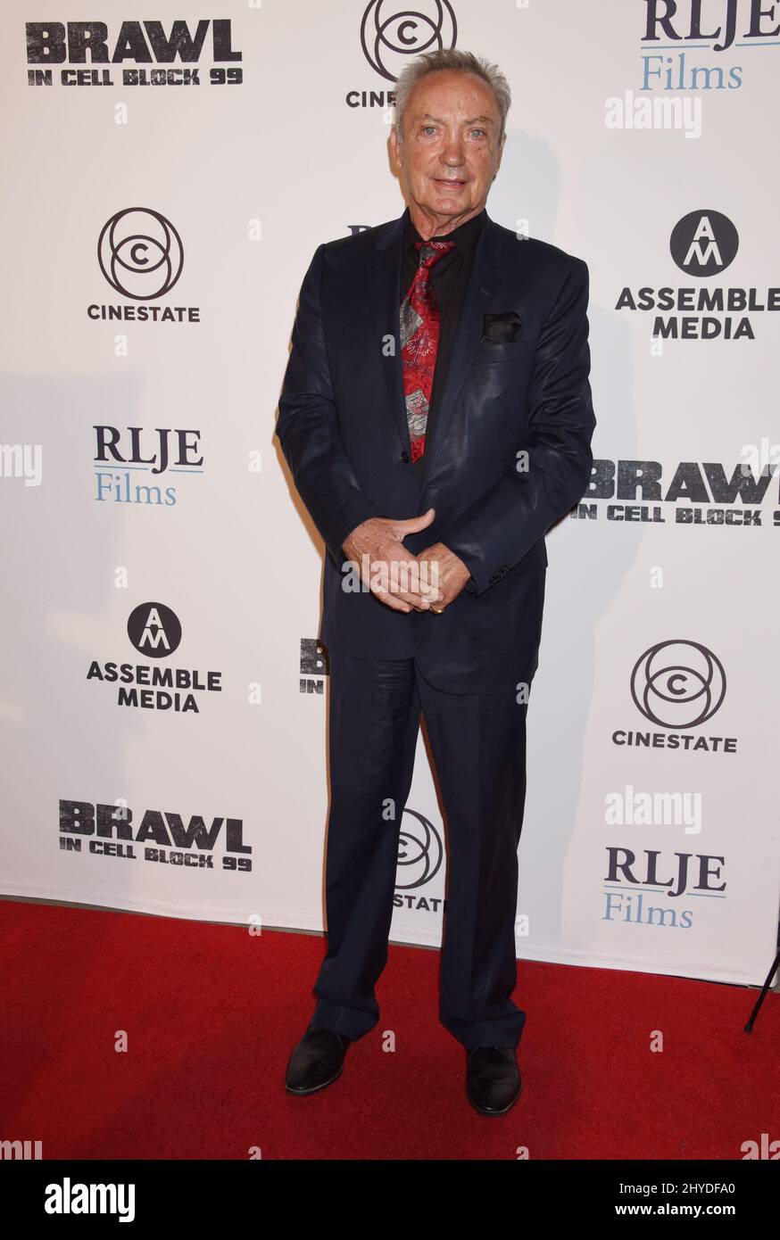 Udo Kier attends the &lsquo;Brawl In Cell Block 99&rsquo; Los Angeles Premiere held