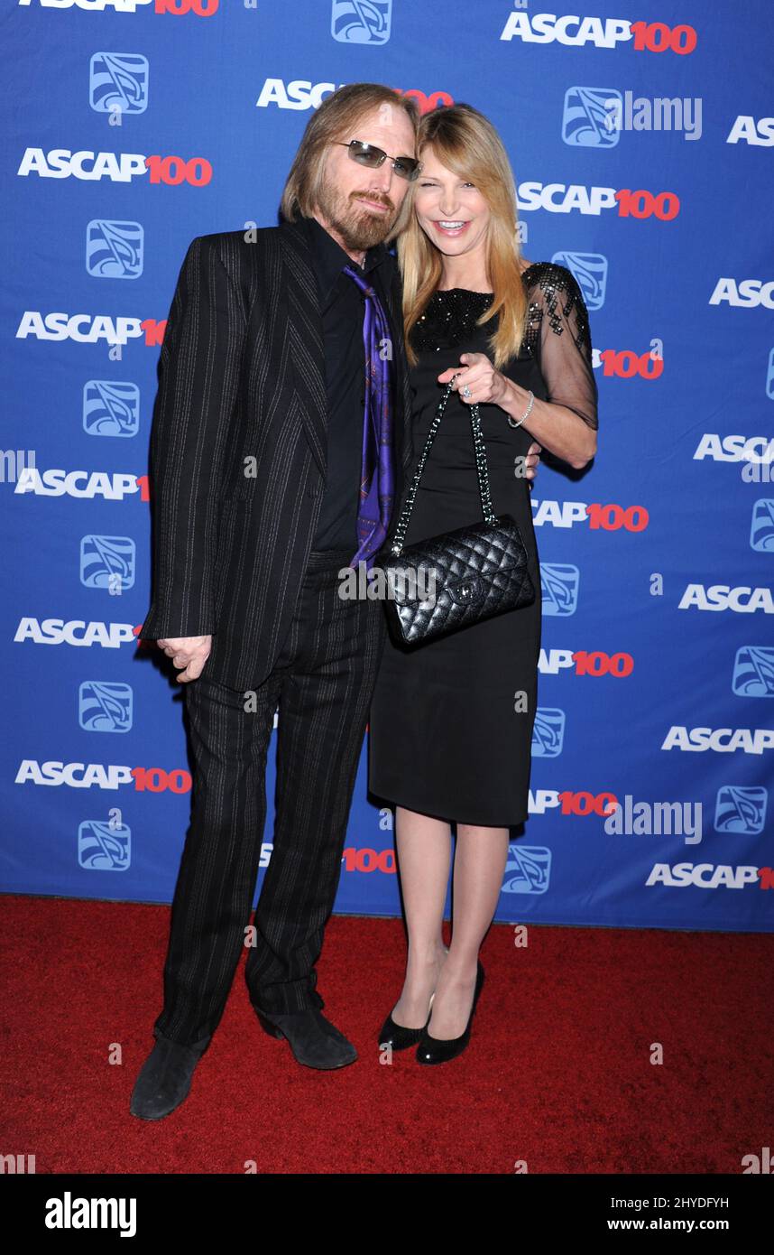 April 23, 2014 Hollywood, Ca. Tom Petty and Dana Epperson 31st annual ASCAP Pop Music Awards held in the Dolby Ballroom at Loews Hollywood Hotel Stock Photo