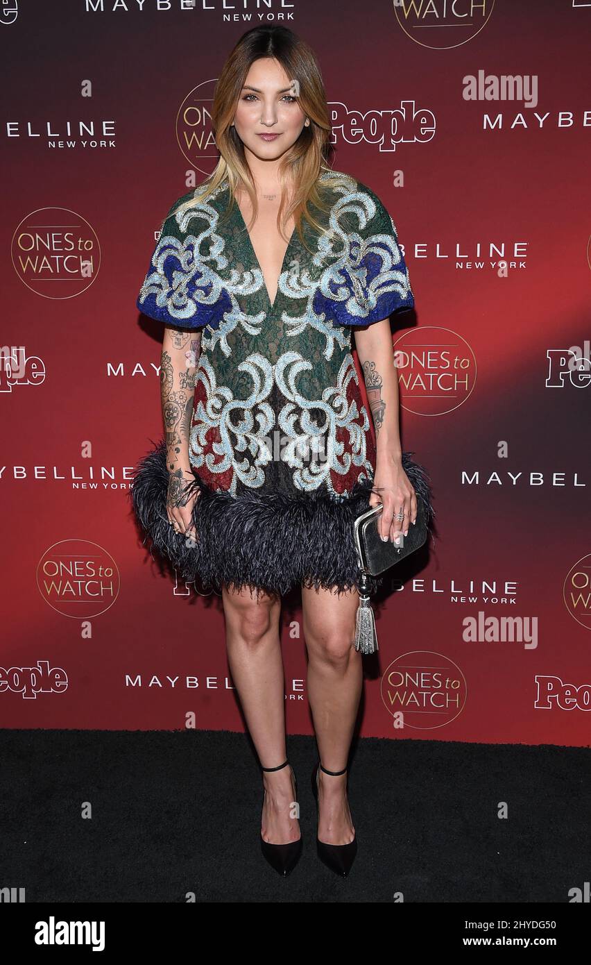 Julia Michaels attending the People's 'One's To Watch' Event held at