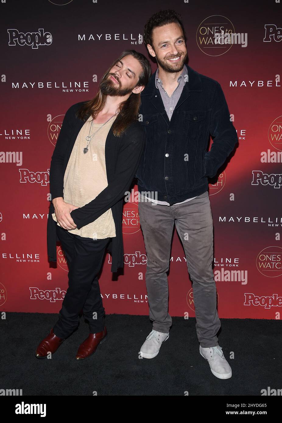 Tom Payne and Ross Marquand attending the People’s ‘One’s To Watch