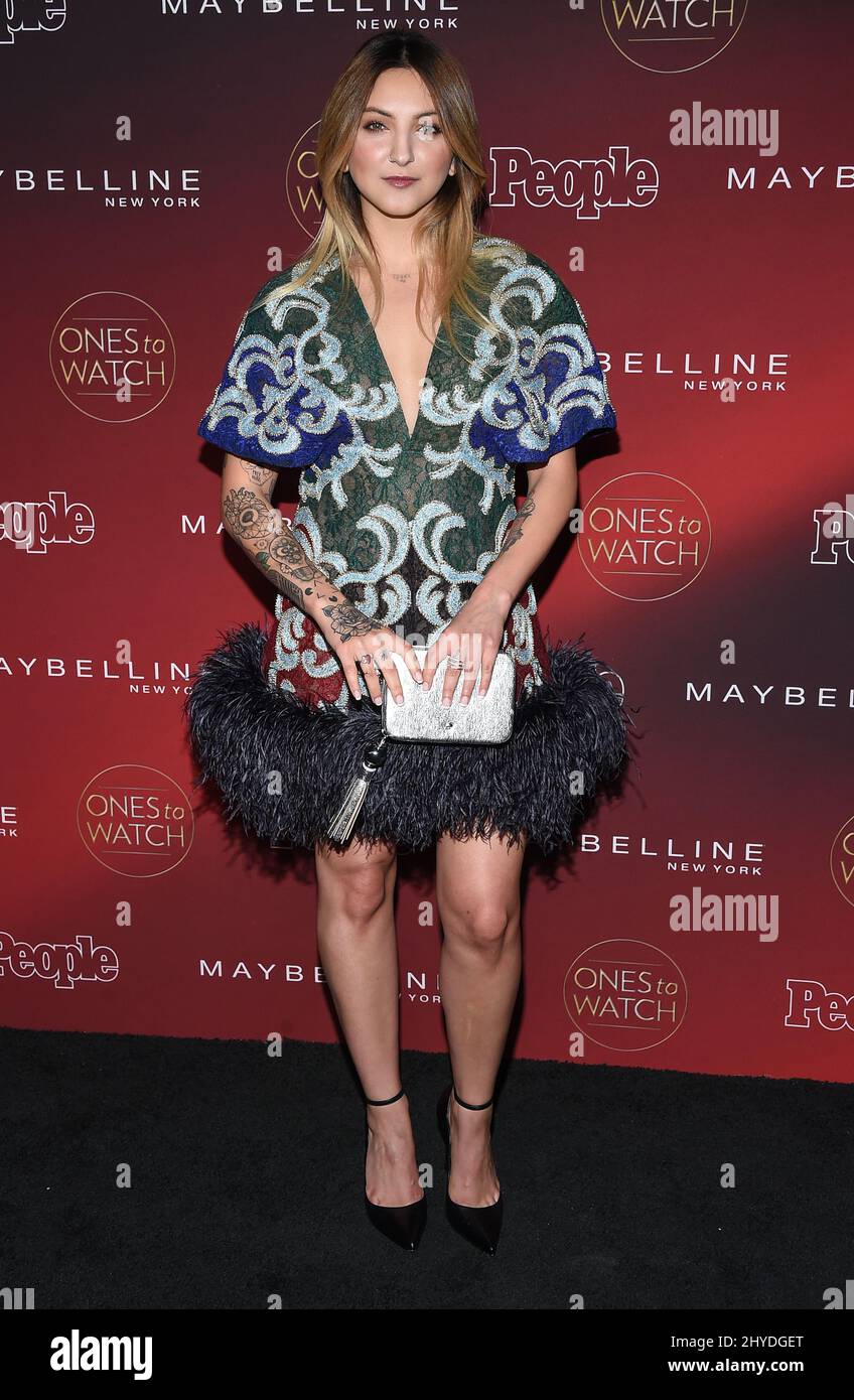 Julia Michaels attends People's 'One's To Watch' Event held at the