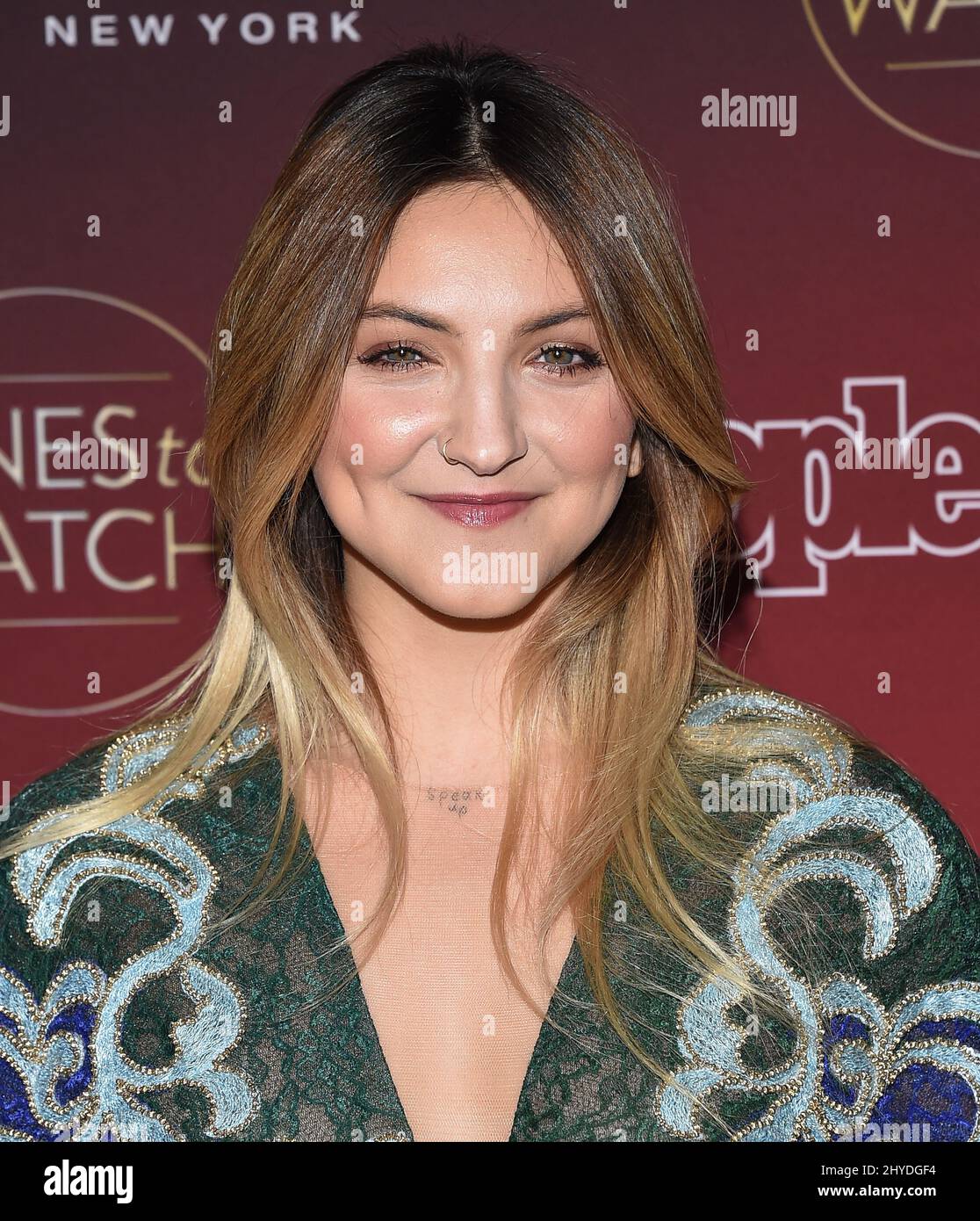 Julia Michaels attends People's 'One's To Watch' Event held at the