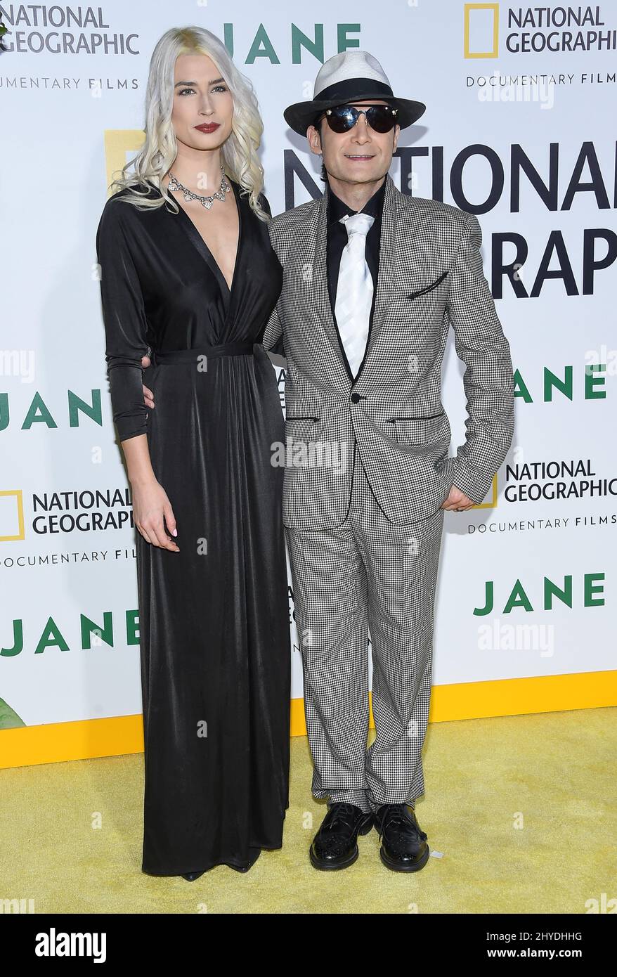 Corey Feldman and Courtney Anne Mitchell attends the 'Jane' Premiere ...