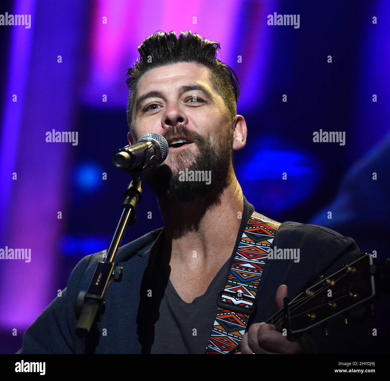 Jason Crabb during Tuesday night performances at the Grand Ole Opry ...