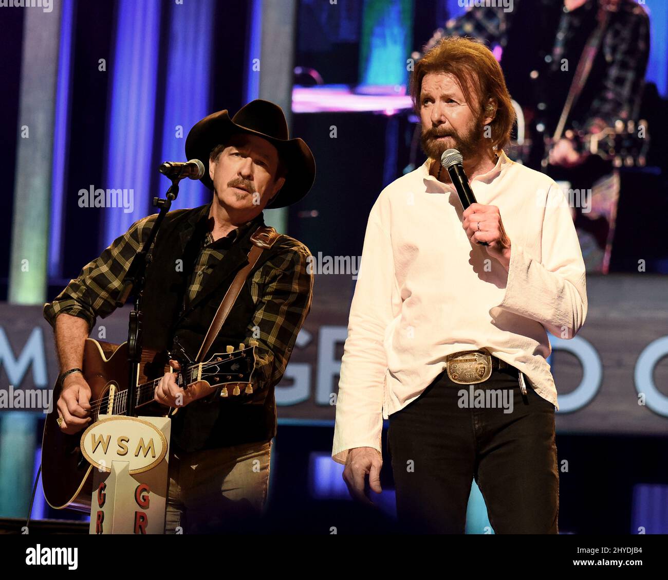 Kix Brooks and Ronnie Dunn of Brooks & Dunn during Tuesday night