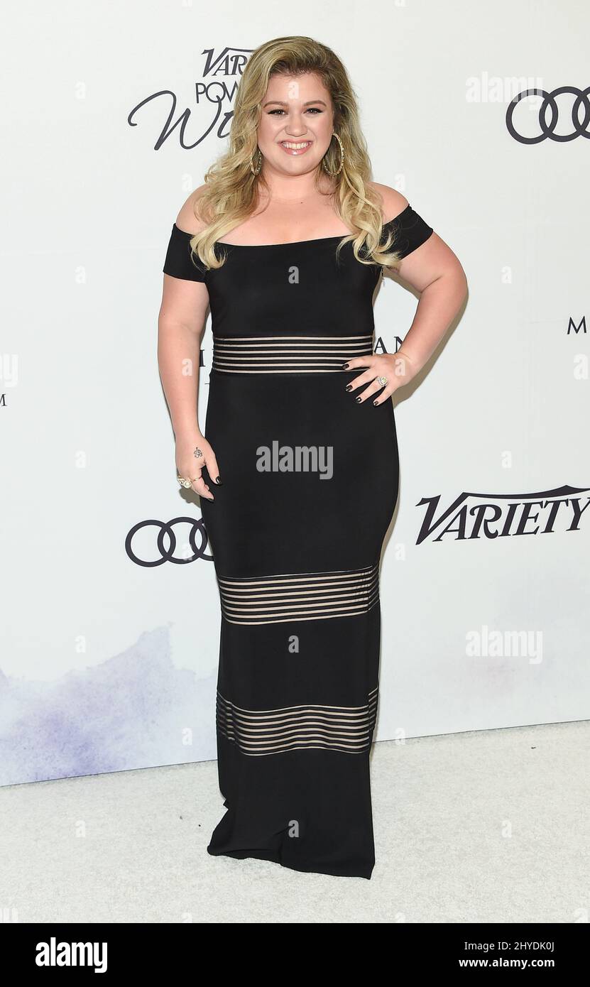 Kelly Clarkson Attending Varietys Power Women High Resolution Stock