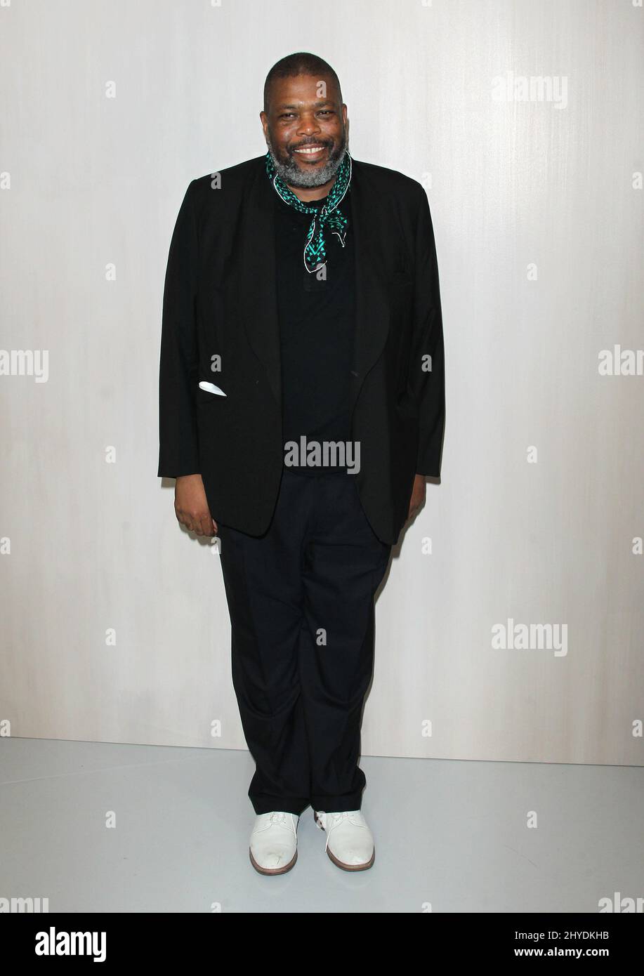 Hilton Als attending the Hammer Museum Gala In The Garden honoring Ava DuVernay and Hilton Als sponsored by Bottega Veneta at the Hammer Museum in Los Angeles, USA Stock Photo