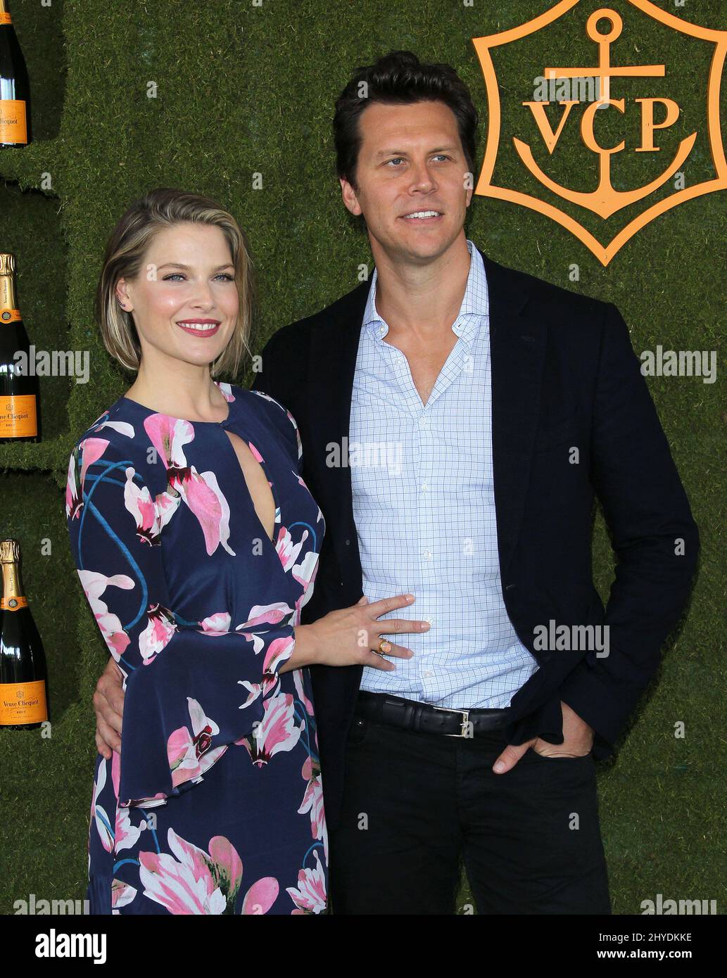 Ali Larter and Hayes MacArthur attending the Eighth Annual Veuve