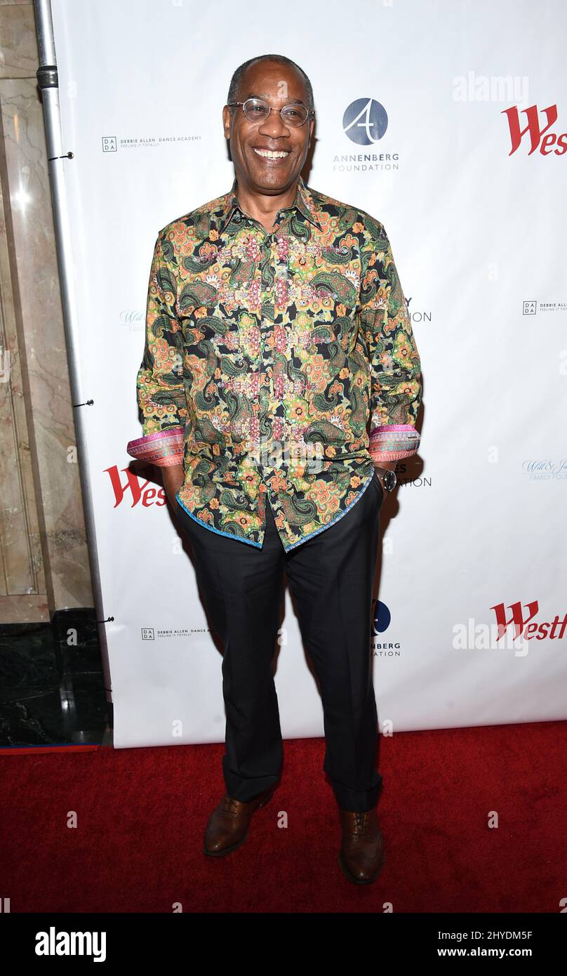 Joe Morton attending the Sunday matinee of 'Turn Me Loose' at the Wallis Annenberg Center for the Performing Arts in Los Angeles, USA Stock Photo