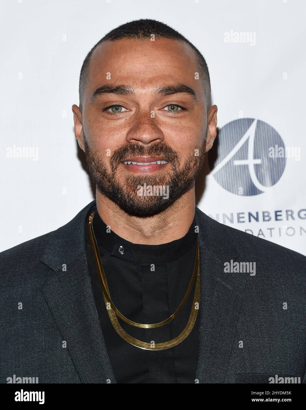 Jesse Williams attending the Sunday matinee of 'Turn Me Loose' at the Wallis Annenberg Center for the Performing Arts in Los Angeles, USA Stock Photo