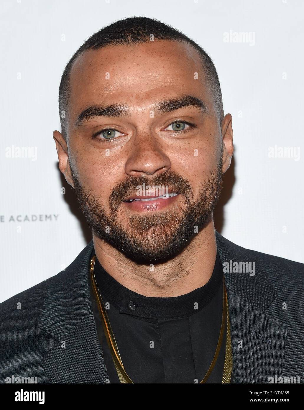Jesse Williams attending the Sunday matinee of 'Turn Me Loose' at the Wallis Annenberg Center for the Performing Arts in Los Angeles, USA Stock Photo