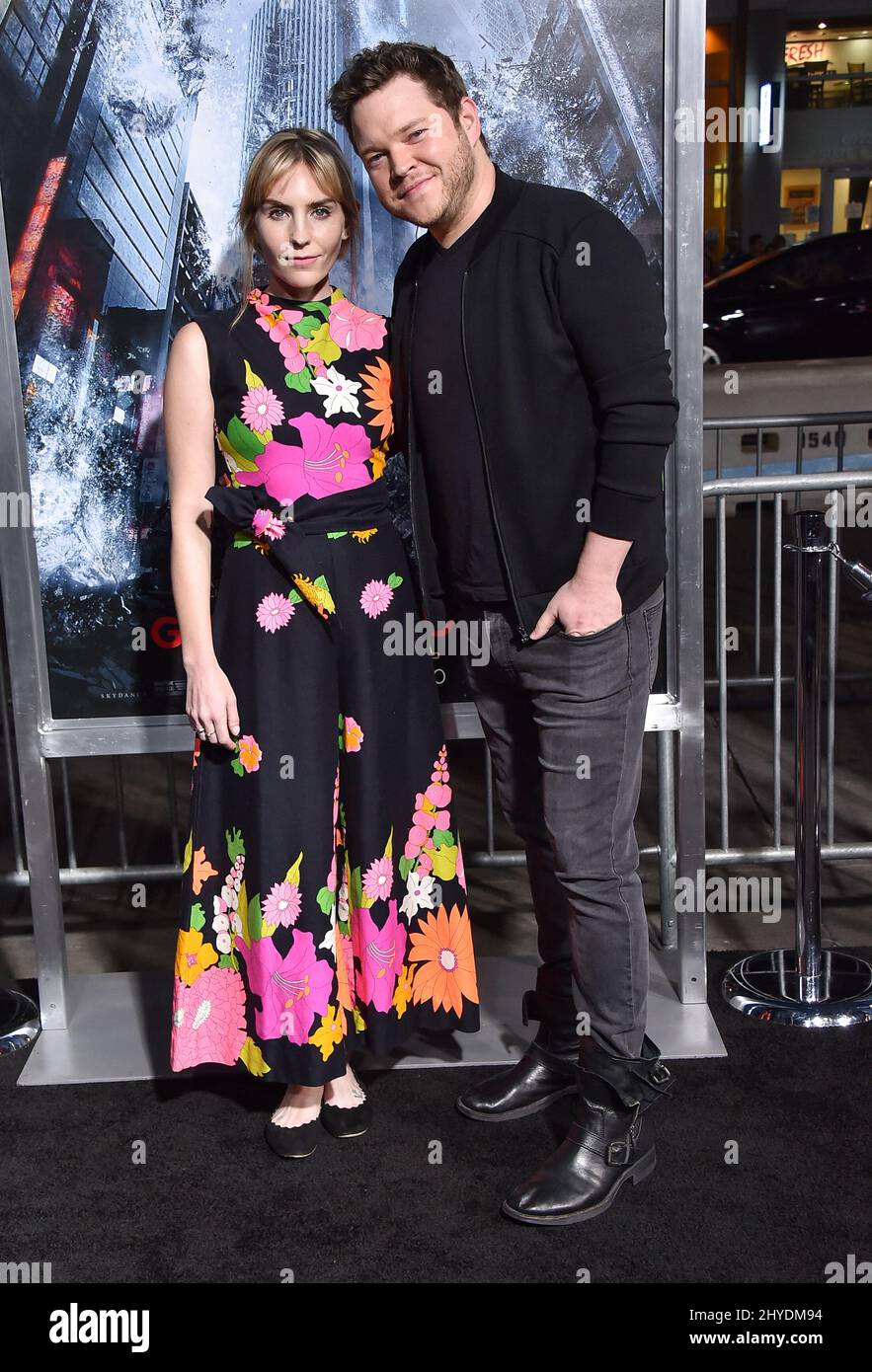 Harry Ford and Aleque Reid attending the 'Geostorm' World Premiere held