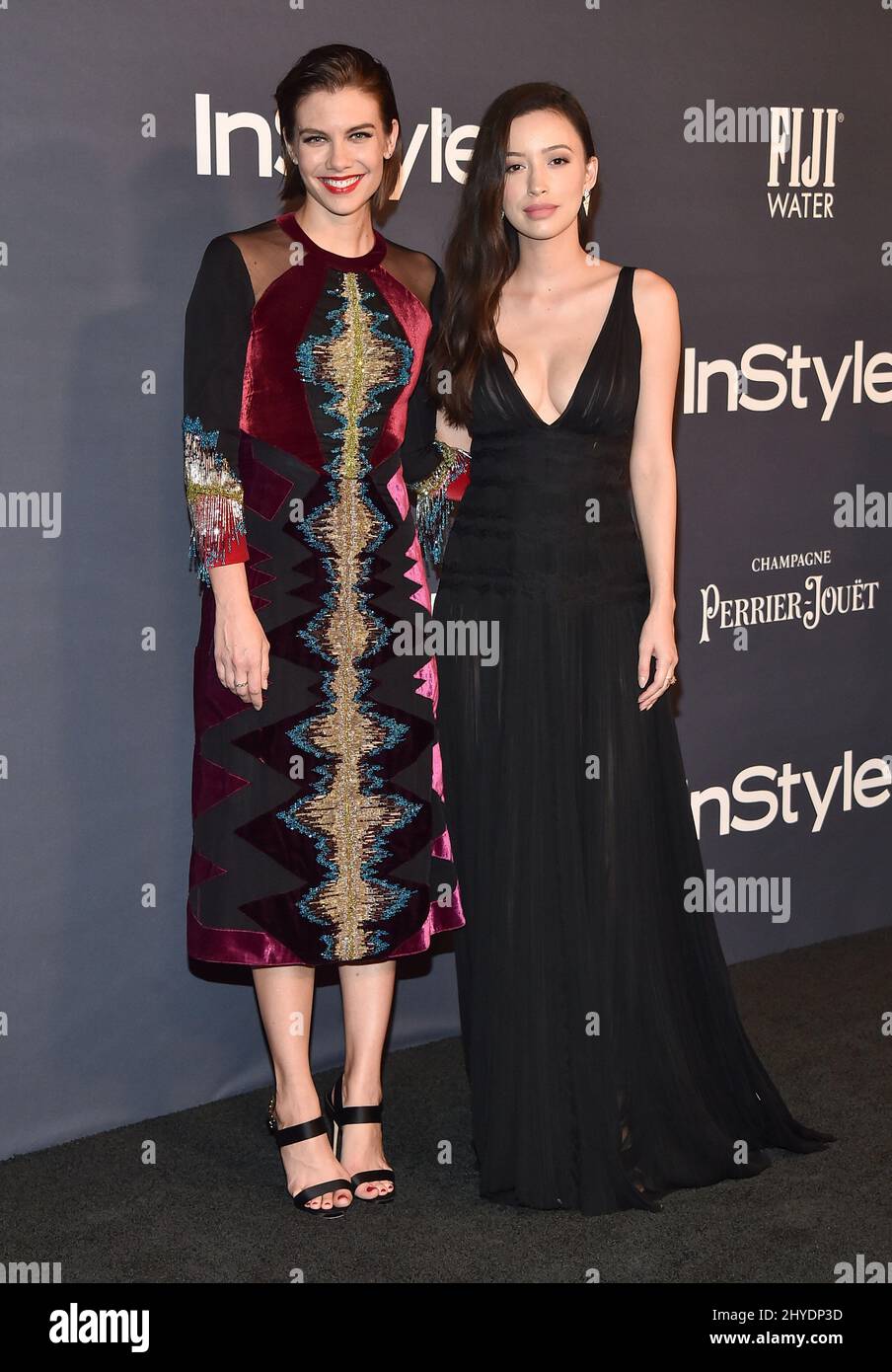 Lauren Cohan And Christian Serratos Arriving For The Third Annual lauren-cohan-and-christian-serratos-arriving-for-the-third-annual