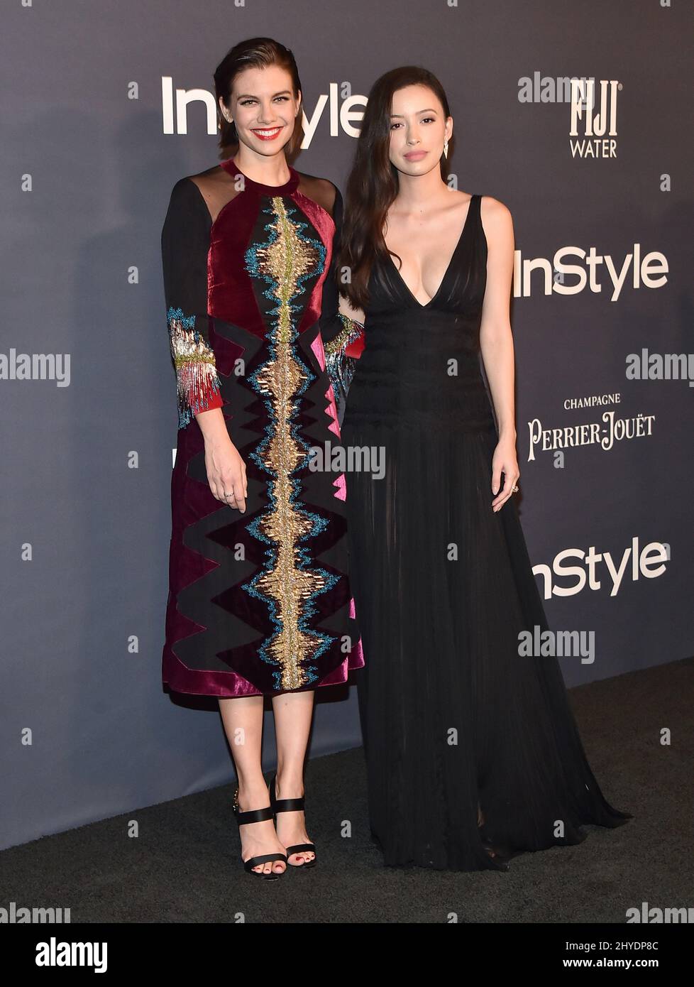 Lauren Cohan And Christian Serratos Arriving For The Third Annual lauren-cohan-and-christian-serratos-arriving-for-the-third-annual
