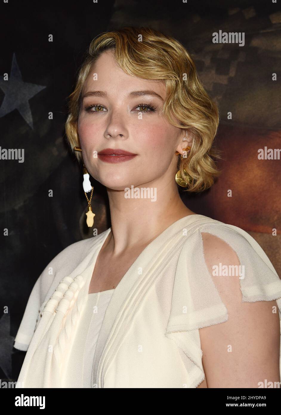Haley Bennett arriving for the 'Thank You For Your Service' Premiere