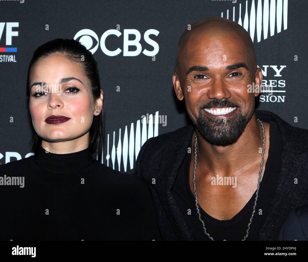 Lina Esco & Shemar Moore attends the S.W.A.T. World Premiere Held at