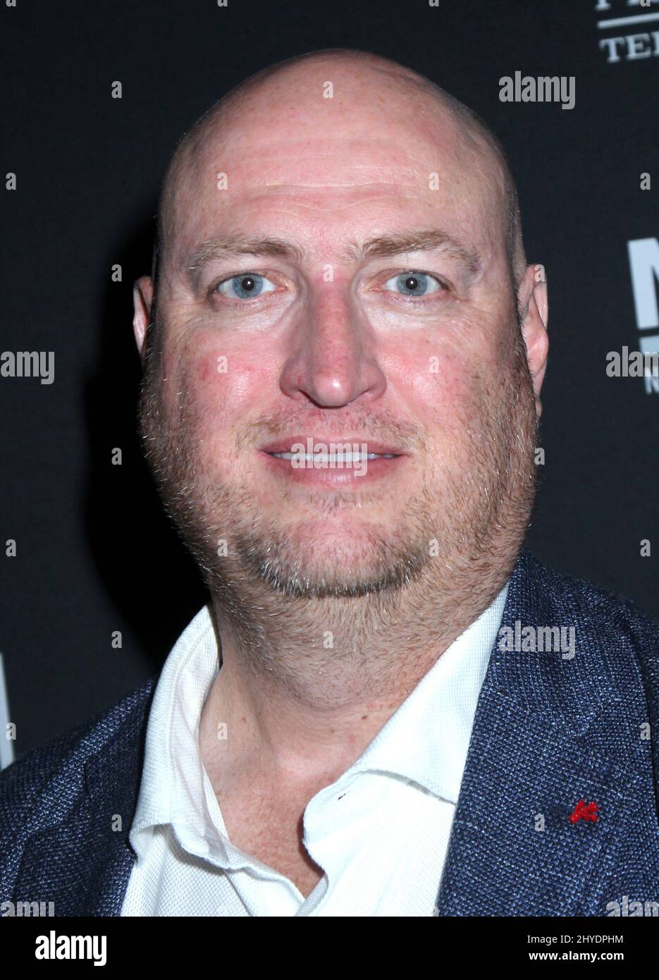 Shawn Ryan attends the S.W.A.T. World Premiere Held at the SVA Theatre on October 24, 2017 Stock Photo