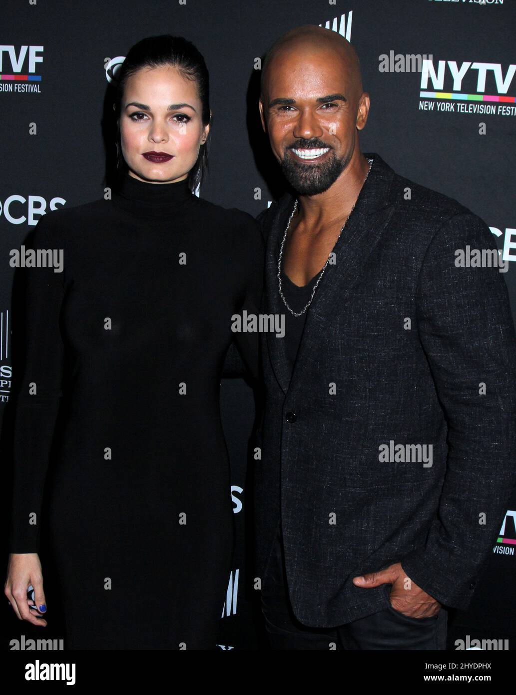 Lina Esco & Shemar Moore attends the S.W.A.T. World Premiere Held at