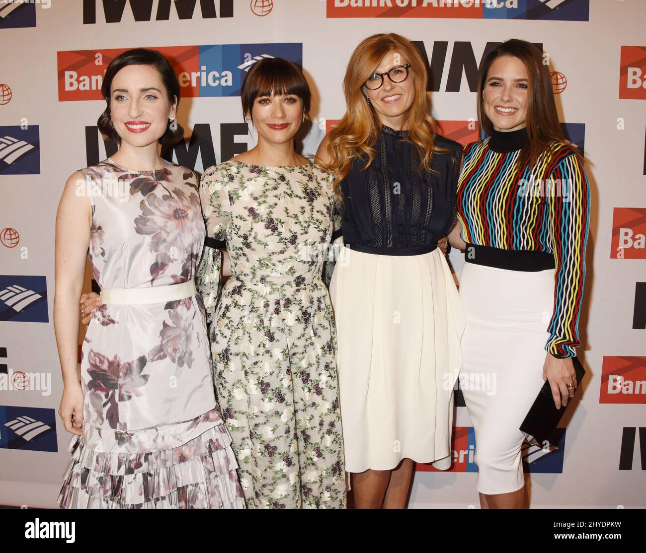 Zoe Lister Jones Rashida Jones Connie Britton And Sophia Bush Attending The 2017 Courage In