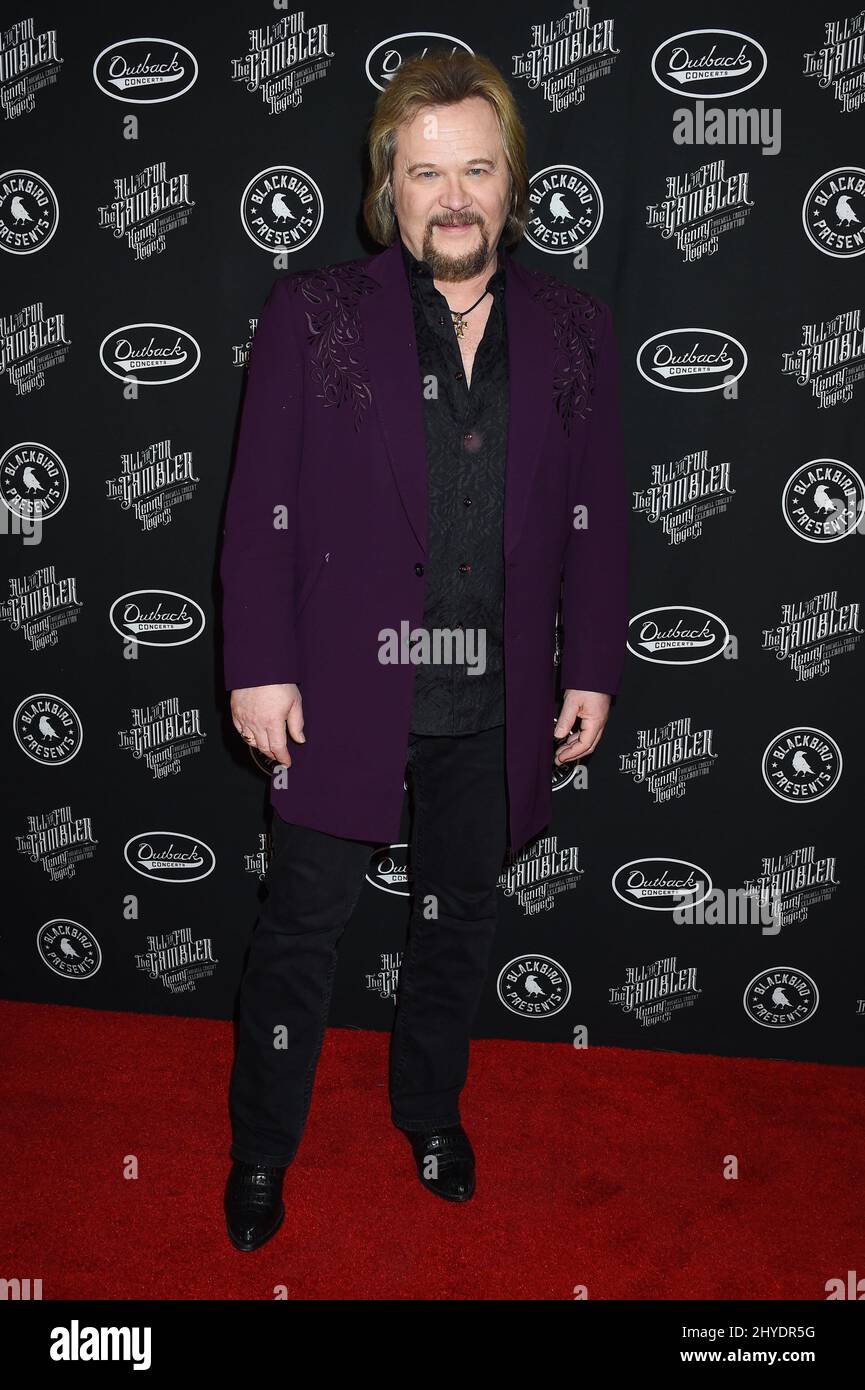 Travis Tritt attending the Kenny Rogers 'All In For the Gambler' Farewell Celebration Stock Photo