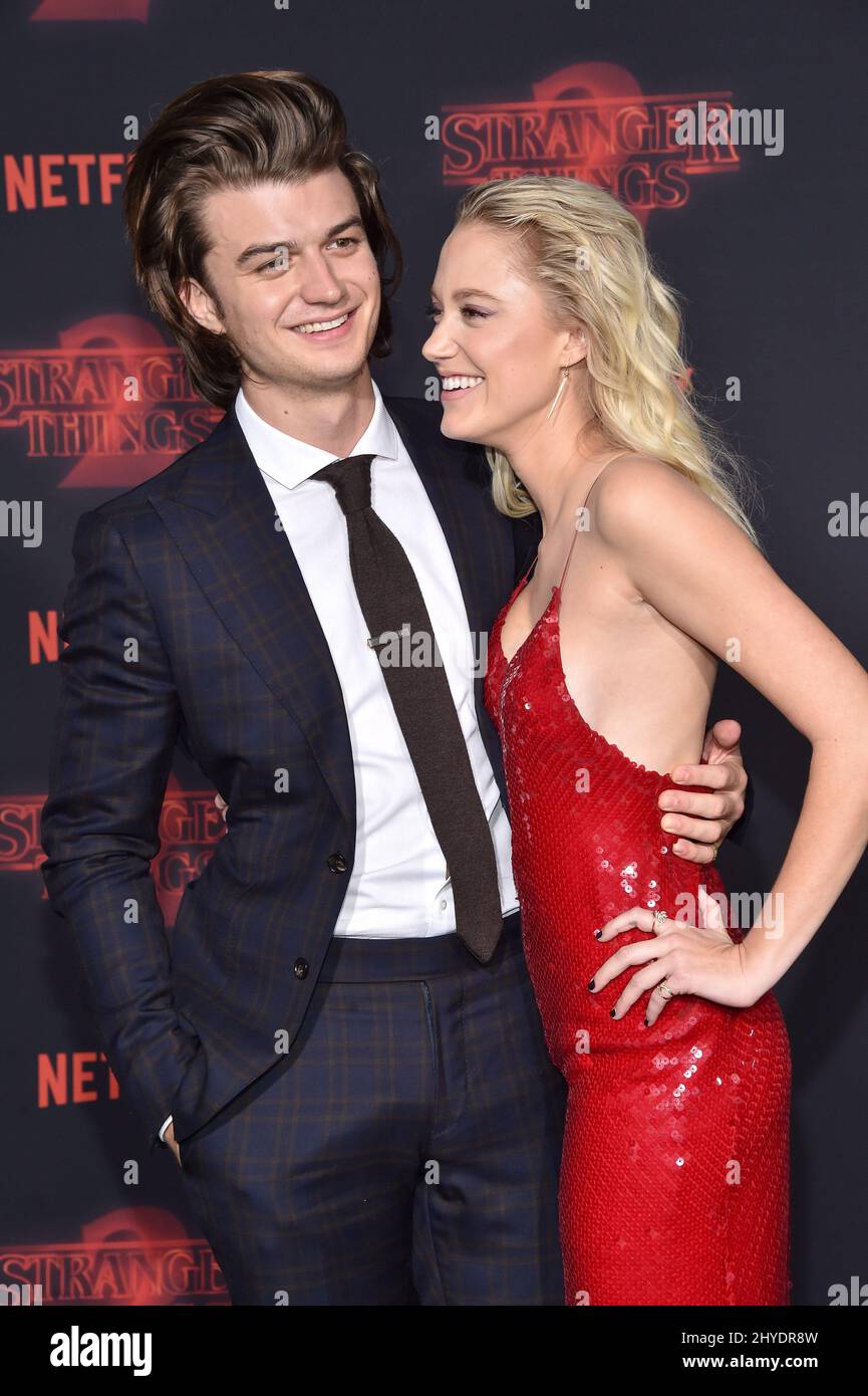 Joe keery stranger things premiere hi-res stock photography and images -  Alamy