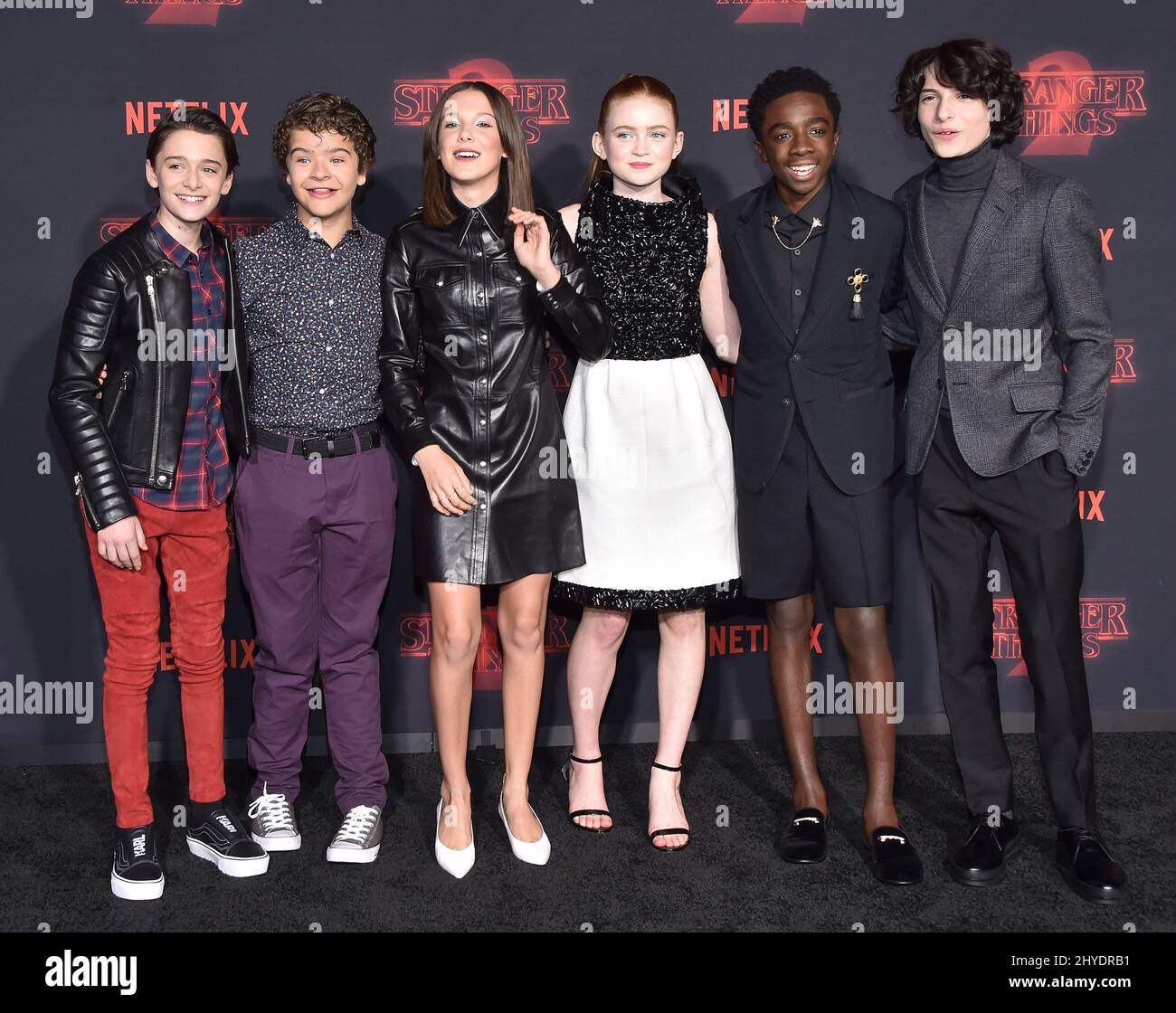 Stranger things cast hi-res stock photography and images - Alamy