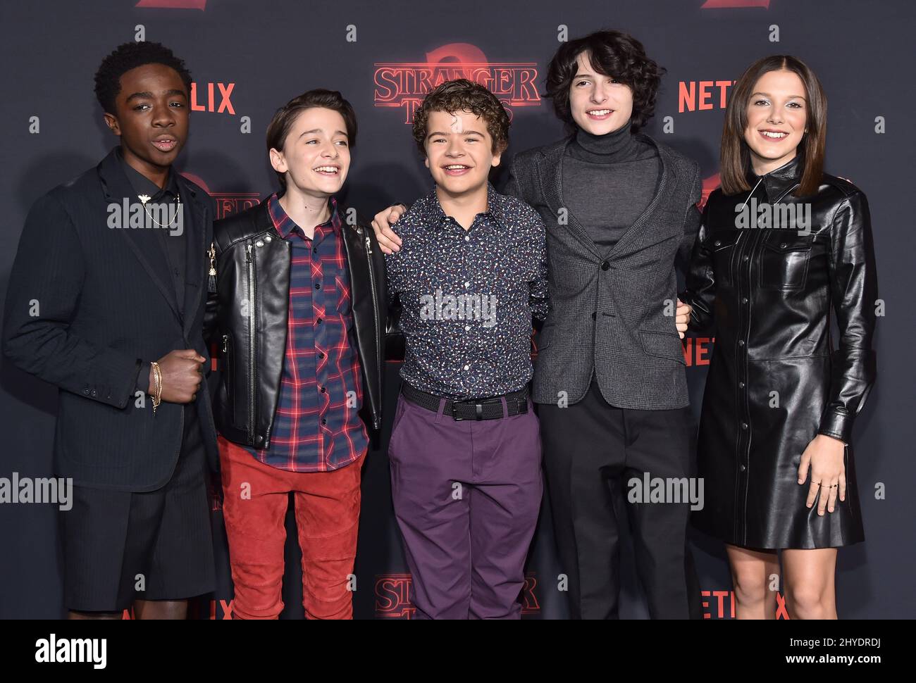 Stranger things cast hi-res stock photography and images - Alamy