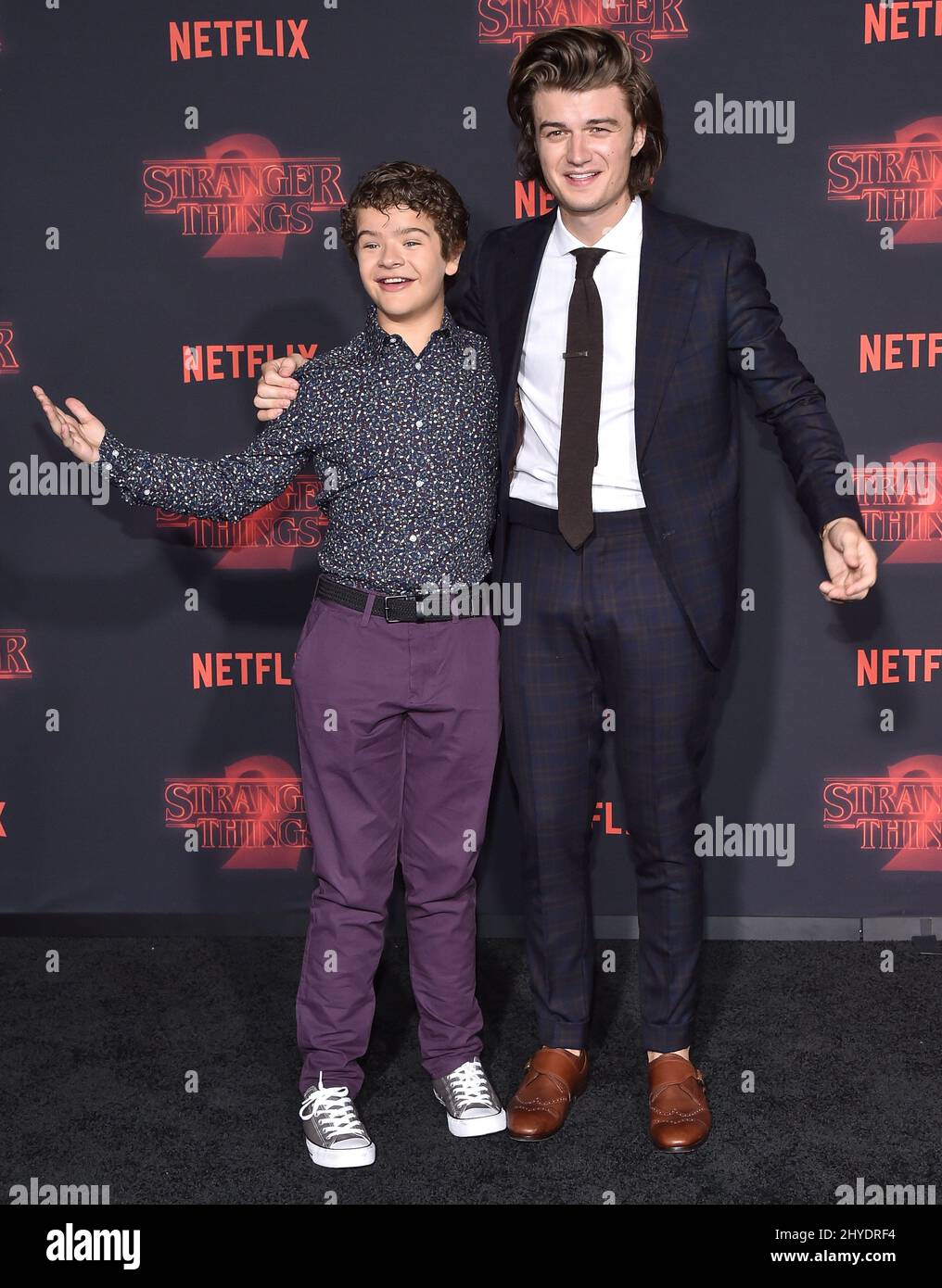 Joe keery stranger things premiere hi-res stock photography and images -  Alamy