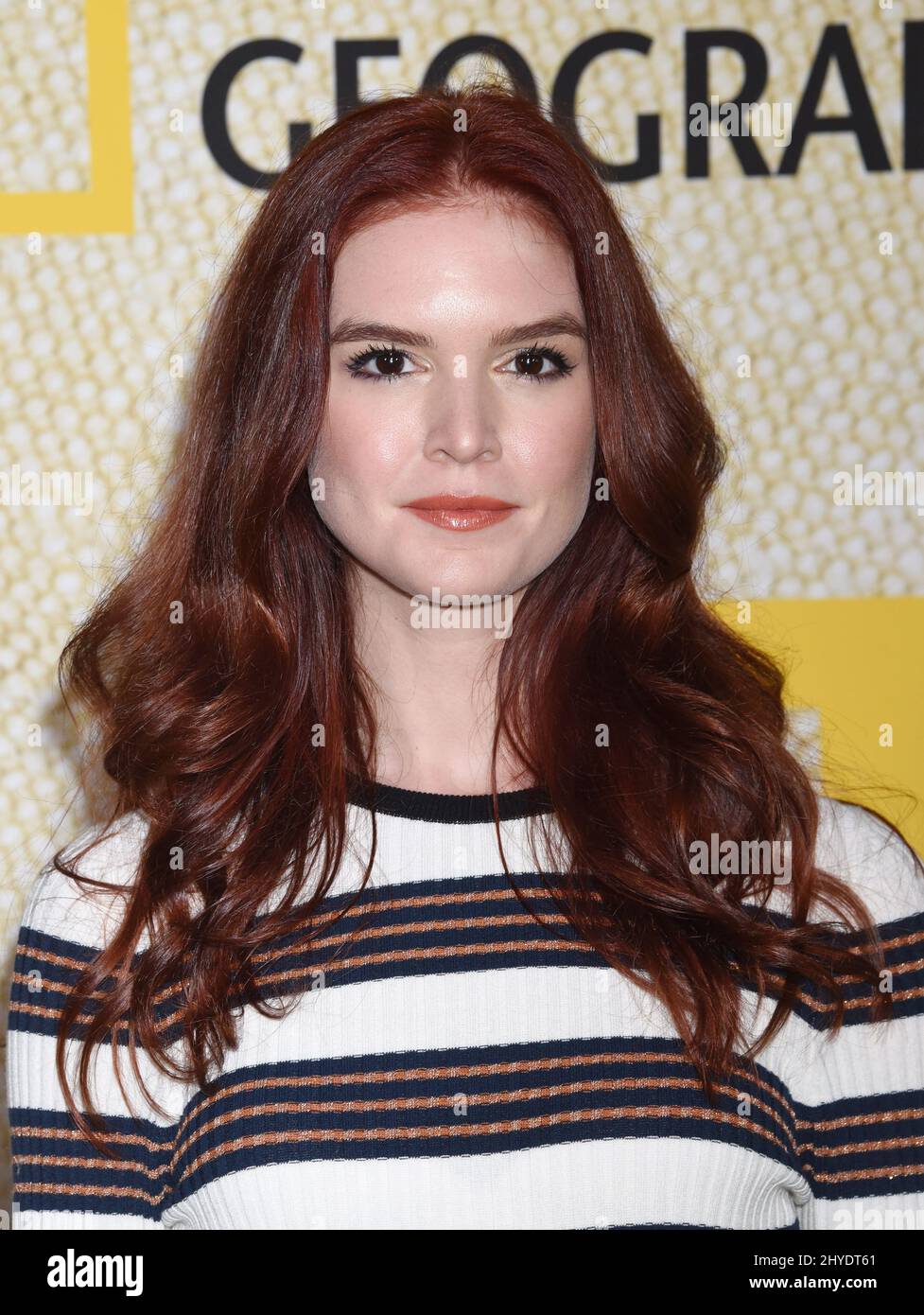 Emily Tyra attending the premiere of The Long Road Home in Westwood