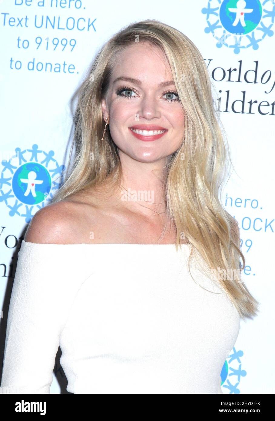 Lindsay Ellingson attending the World of Children Awards 2017 held at