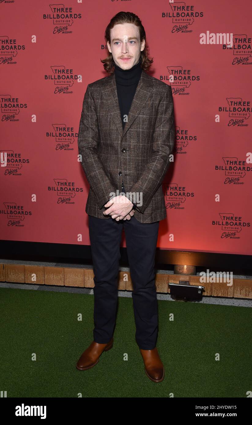 Caleb Landry Jones attending "Three Billboards Outside Ebbing, Missouri